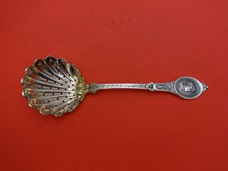 Medallion by Kidney & Johnson Sterling Silver Sugar Sifter GW Scalloped 7 3/4"