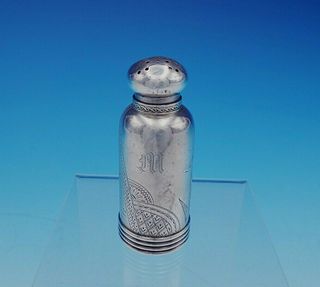Gorham Sterling Silver Pepper Shaker w/ Dragonfly and Bamboo #1660 (#3457)