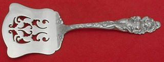 Love Disarmed by Reed and Barton Sterling Silver Petit Four Server FH AS 6 1/4"