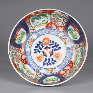 Antique Japanese Imair Porcelain Bowl