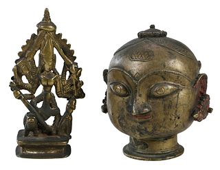 Two Indian Bronze Figures