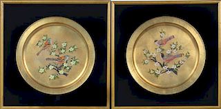 CHINESE PAINTED PLATES
