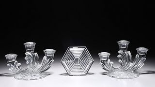 Lot of Six Crystal Objects