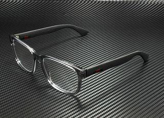 GUCCI GG0011O 007 Rectangular Square Grey Men's Eyeglasses Frame 55 mm