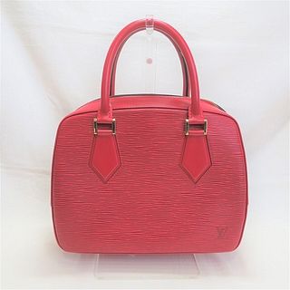 Louis Vuitton Epi Women's Handbag Castilian Red