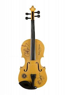CHARLIE DANIELS SIGNED LIMITED EDITION FIDDLE