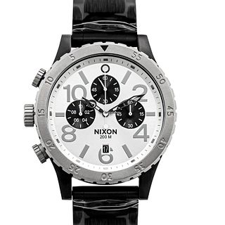 Nixon A486-180 - Chronograph Silver Dial Men's Watch