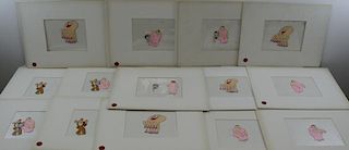 Lot of 25 Betty Boop Animation Cels.