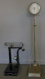 2 Antique Weigh Scales.
