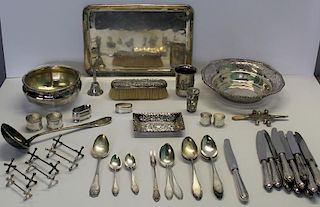 SILVER. Collection of Assorted American, Mexican,