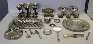 STERLING. Grouping of American and Continental