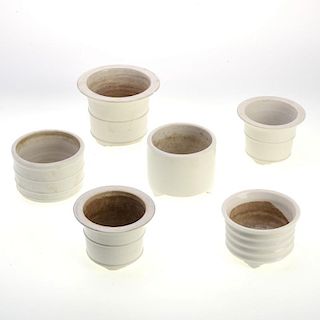 (7) Blanc-de-chine, Dehua porcelain dings