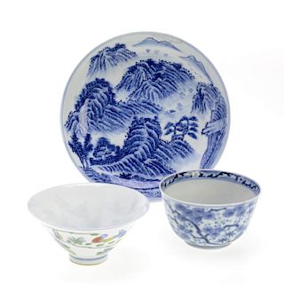 Group Chinese porcelains