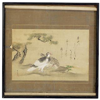 Japanese School, scroll painting