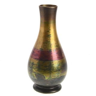 Weller "LaSa" scenic pottery vase