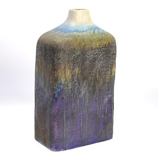 Marcello Fantoni volcanic stoneware vase