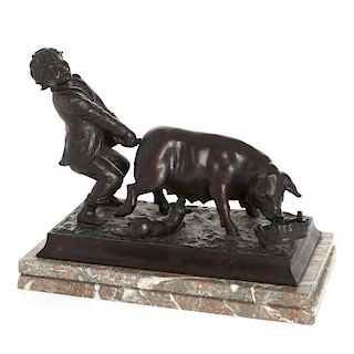Vincenzo Cinque, bronze sculpture