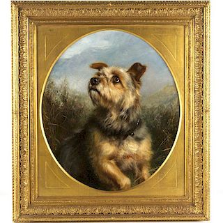 Circle of George Smith Armfield, dog painting