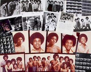 THE JACKSONS PHOTOGRAPHS AND NEGATIVES