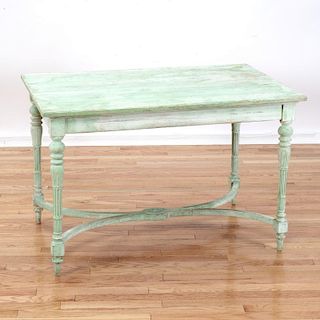 Swedish Neo-Classical paint decorated table