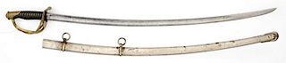 US Civil War Model 1860 Light Cavalry Officer's Sword by Ames 