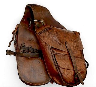 US WWI Model 1904 Officer's Saddle Bags 