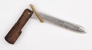 Large Late 19th Century Folding Knife 