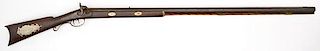 British Half Stock Percussion Rifle by Henry Parker 