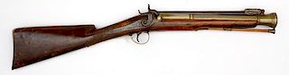 Late 19th Century English Percussion Blunderbuss by Wilson & Co. 