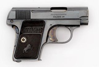 **Colt Model 1908 Pocket Hammerless Pistol 