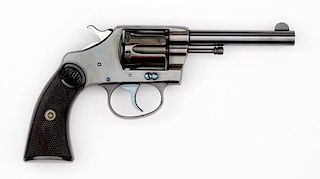 **Colt New Police Revolver Marked New York Poice 