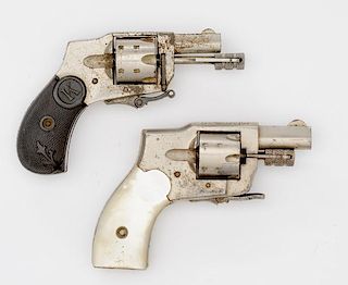 **Baby Hammerless Revolvers, Lot of Two 
