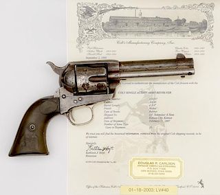 Colt Single Action Army Revolver, with Factory Letter 