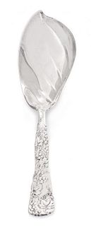 * An American Silver Ice Cream Server, Tiffany & Co., New York, NY, 1885, in the Vine pattern.
