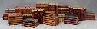 Collection of Assorted Antique Leather Bound