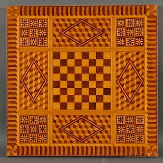 Marquetry-decorated Games Table