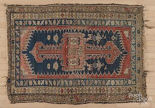 Hamadan carpet, early 20th c., 4'9'' x 3'5''.
