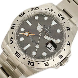 Rolex Explorer 2 216570 Automatic Stainless Steel Black Dial Men's Watch