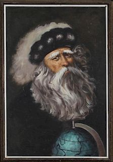 S. Naval, "Portrait of a Bearded Gentleman with a
