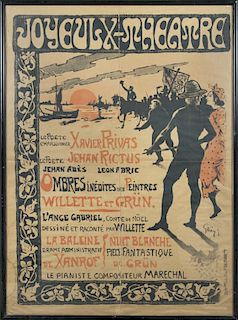 Jules Alexandre Grun (1868-1934), "Joyeulx Theatre