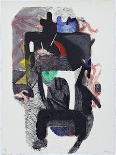 Serge Helenon (1934- ), "Esperance," print, 79/95,