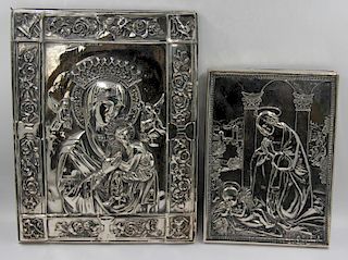 STERLING. Henryk Winograd Silver Icons.