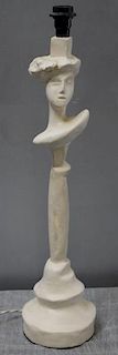 Alberto Giacometti Style Figural Table Lamp.