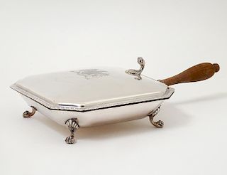 SILVER PLATED SILENT BUTLER