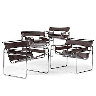 Wassily Chairs by Marcel Breuer 