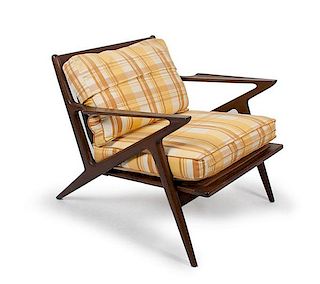 Poul Jensen for Selig, "Z" Lounge Chair  