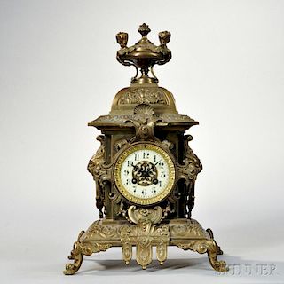 French Renaissance Revival Mantel Clock