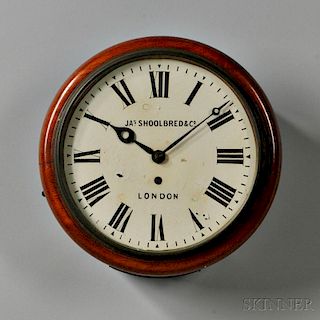 English Fusee Dial Clock