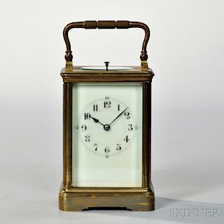 Brass Hour Repeating Carriage Clock