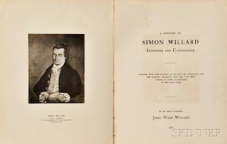 A History of Simon Willard Inventor and Clockmaker
